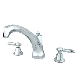 Outlet Georgian 3-Hole Roman Tub Filler Tub Faucets
