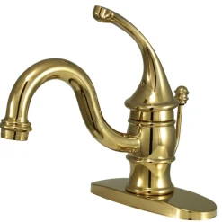 Online Georgian 4-Inch Centerset Single-Handle Bathroom Faucet Single Hole|4" Center Set