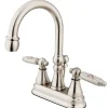 Discount Georgian 4-Inch Centerset 3-Hole Bathroom Faucet 4" Center Set