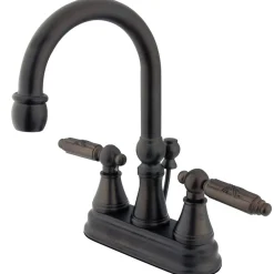 Discount Georgian 4-Inch Centerset 3-Hole Bathroom Faucet 4