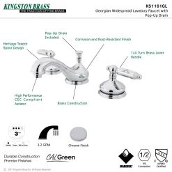 Clearance Georgian 8-Inch Widespread Bathroom Faucet 8