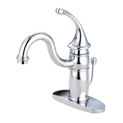 Discount Georgian Single-Handle 4-Inch Centerset Bathroom Faucet Single Hole|4" Center Set