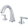 Georgian Three-Hole Roman Tub Filler Tub Faucets