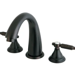 Georgian Three-Hole Roman Tub Filler Tub Faucets
