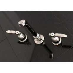 Discount Georgian Two-Handle Wall Mount Bathroom Faucet Wall Mount