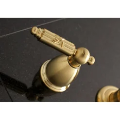 Discount Georgian Two-Handle Wall Mount Bathroom Faucet Wall Mount