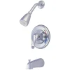 Discount GKB691T Water Saving Chatham Tub and Shower Faucet Trim with 1.5GPM Showerhead and Single Loop Handle in Chrome Tub & Shower Sets