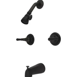 Best GKB245 Water Saving Magellan 2-Handle Tub and Shower Faucet in Oil Rubbed Bronze with Water Savings Showerhead Tub & Shower Sets