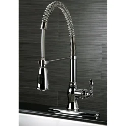 Hot Gourmetier American Classic Single-Handle Pre-Rinse Kitchen Faucet Commercial Style Faucets