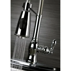 Hot Gourmetier American Classic Single-Handle Pre-Rinse Kitchen Faucet Commercial Style Faucets