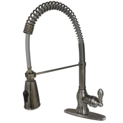 Hot Gourmetier American Classic Single-Handle Pre-Rinse Kitchen Faucet Commercial Style Faucets