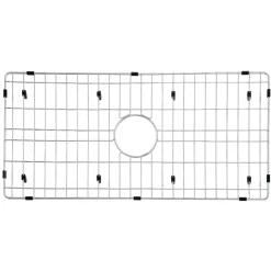 Discount Gourmetier Arcticstone 29"X14" Kitchen Sink Grid in Brushed Bottom Grids