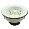 Sale Gourmetier BSP1011 Kitchen Sink Strainer in White Sink Drains, Disposer Flanges & Air Gaps