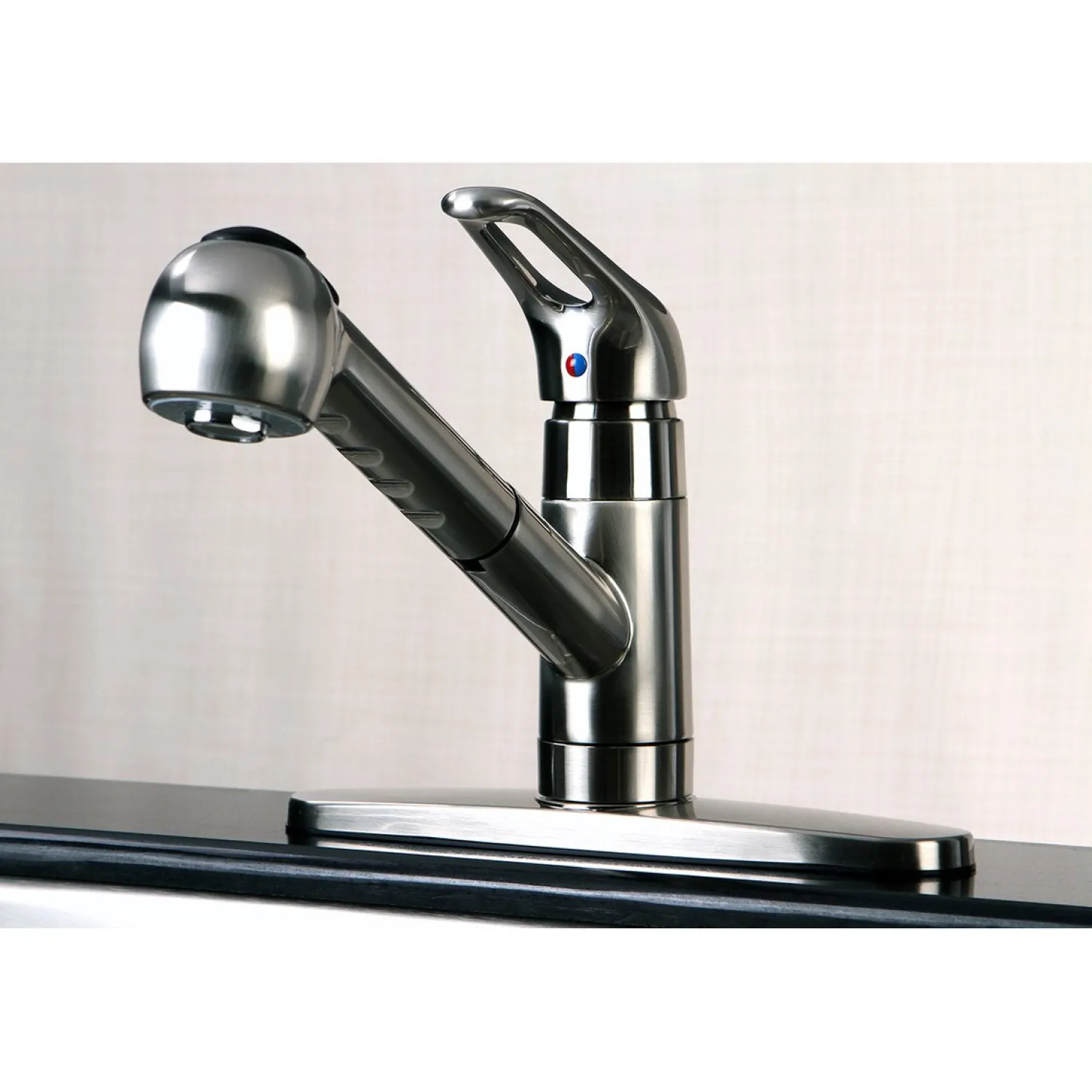Best Gourmetier Century Single-Handle Kitchen Faucet with Pull-Out Sprayer Single Hole