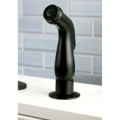New Gourmetier Continental Single-Handle Kitchen Faucet with Side Sprayer Faucets With Side Spray