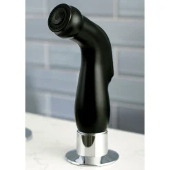 New Gourmetier Continental Single-Handle Kitchen Faucet with Side Sprayer Faucets With Side Spray