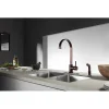Clearance Gourmetier Concord Single-Handle Kitchen Faucet with Side Sprayer Faucets With Side Spray