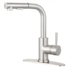 Outlet Gourmetier Concord Single-Handle Kitchen Faucet with Pull-Out Sprayer Single Hole