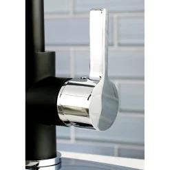 Gourmetier Continental Single-Hole Single-Handle Pre-Rinse Kitchen Faucet Single Hole|Commercial Style Faucets