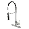 Online Gourmetier Continental Single-Handle Pull-Down Kitchen Faucet Single Hole