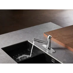 Best Gourmetier Concord Single-Handle Pull-Out Kitchen Faucet Single Hole
