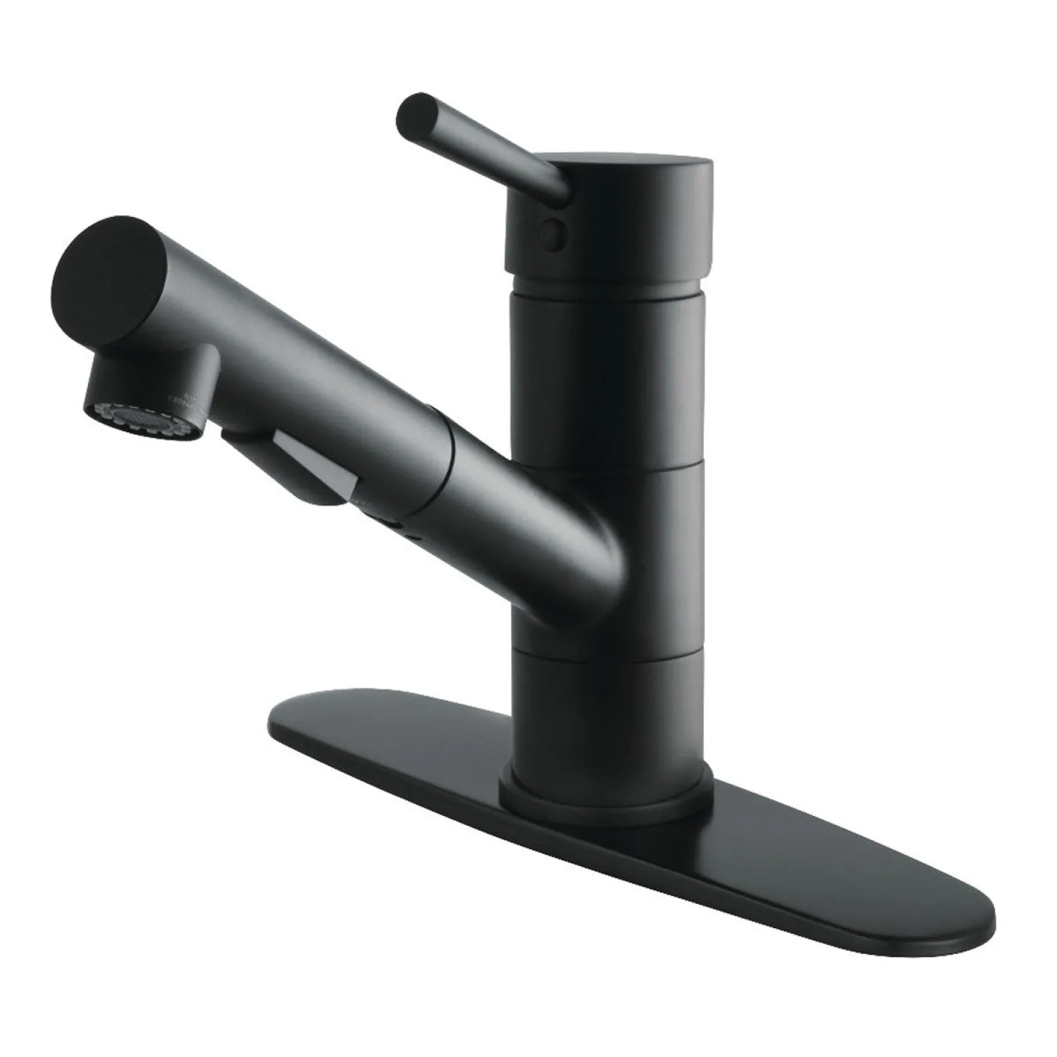 Best Gourmetier Concord Single-Handle Pull-Out Kitchen Faucet Single Hole