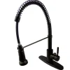 New Gourmetier Concord Deck Mount Single-Handle Pre-Rinse Kitchen Faucet Single Hole