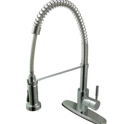 New Gourmetier Concord Deck Mount Single-Handle Pre-Rinse Kitchen Faucet Single Hole
