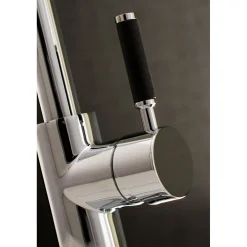 Hot Gourmetier Kaiser Deck Mount Single-Handle Pull-Down Kitchen Faucet Single Hole