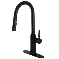Outlet Gourmetier Kaiser Single-Handle Pull-Down Kitchen Faucet Single Hole