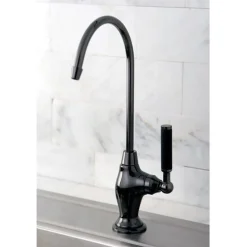 Online Gourmetier NS3190DKL Water Onyx Cold Water Filtration Faucet in Black Nickel Single Hole|Water Filter Faucets