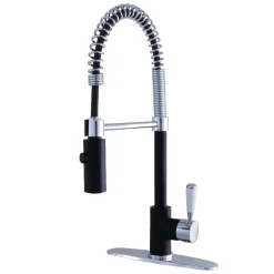 Online Gourmetier Paris Single-Handle Pull-Down Kitchen Faucet Single Hole