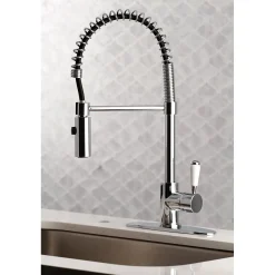 Online Gourmetier Paris Single-Handle Pull-Down Kitchen Faucet Single Hole