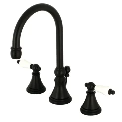 Clearance Governor Deck Mount 8-Inch Widespread Bathroom Faucet 8