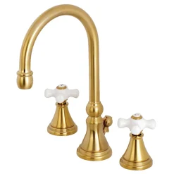 Discount Governor 8-Inch Widespread Deck Mount Bathroom Faucet 8