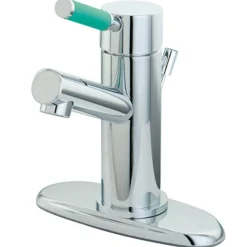 Sale Green Eden Single Handle Lavatory Faucet with Cover Plate Single Hole