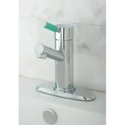 Sale Green Eden Single Handle Lavatory Faucet with Cover Plate Single Hole