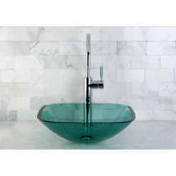 Clearance Green Eden Single Handle Vessel Sink Faucet without Plate and Pop-up Vessel Faucets