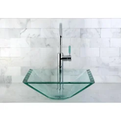 Clearance Green Eden Single Handle Vessel Sink Faucet without Plate and Pop-up Vessel Faucets