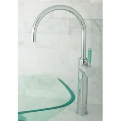 Clearance Green Eden Single Handle Vessel Sink Faucet without Plate and Pop-up Vessel Faucets