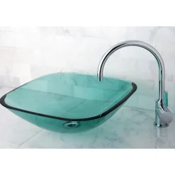 Outlet Green Eden Single Handle Vessel Sink Faucet without Pop-up and Plate Vessel Faucets