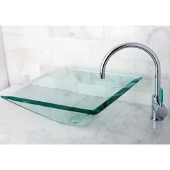 Outlet Green Eden Single Handle Vessel Sink Faucet without Pop-up and Plate Vessel Faucets