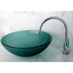 Outlet Green Eden Single Handle Vessel Sink Faucet without Pop-up and Plate Vessel Faucets