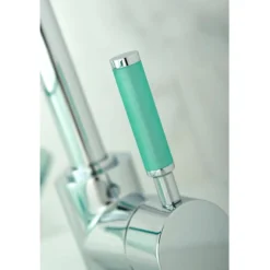 Outlet Green Eden Single Handle Vessel Sink Faucet without Pop-up and Plate Vessel Faucets