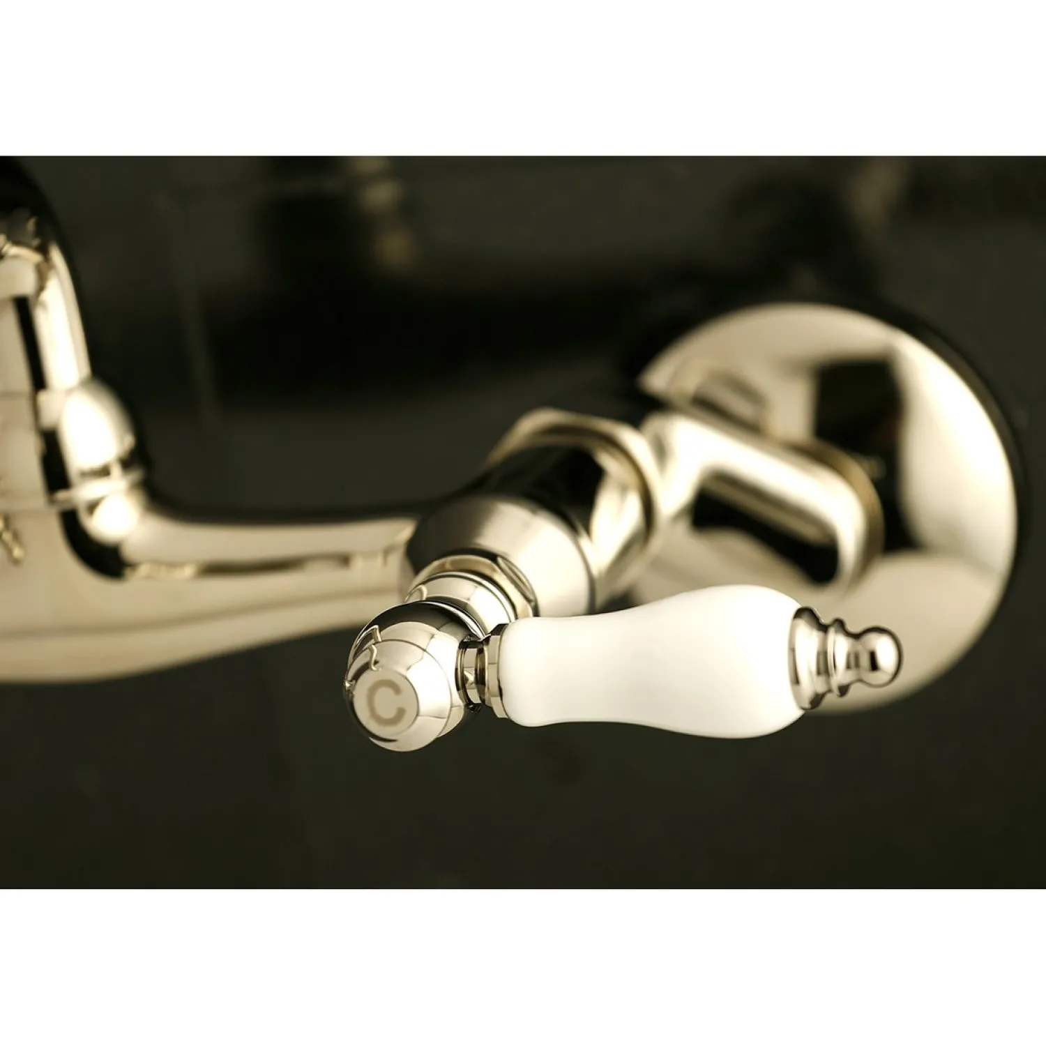Discount 2-Handle Wall Mount Kitchen Faucet Wall Mounted Kitchen Faucets