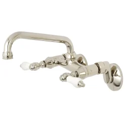 Discount 2-Handle Wall Mount Kitchen Faucet Wall Mounted Kitchen Faucets