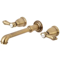 Clearance Heirloom 2-Handle Wall Mount Roman Tub Faucet Tub Faucets