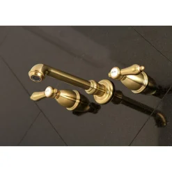 Clearance Heirloom 2-Handle Wall Mount Roman Tub Faucet Tub Faucets