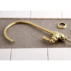 Heirloom Single-Handle Water Filtration Faucet Single Hole
