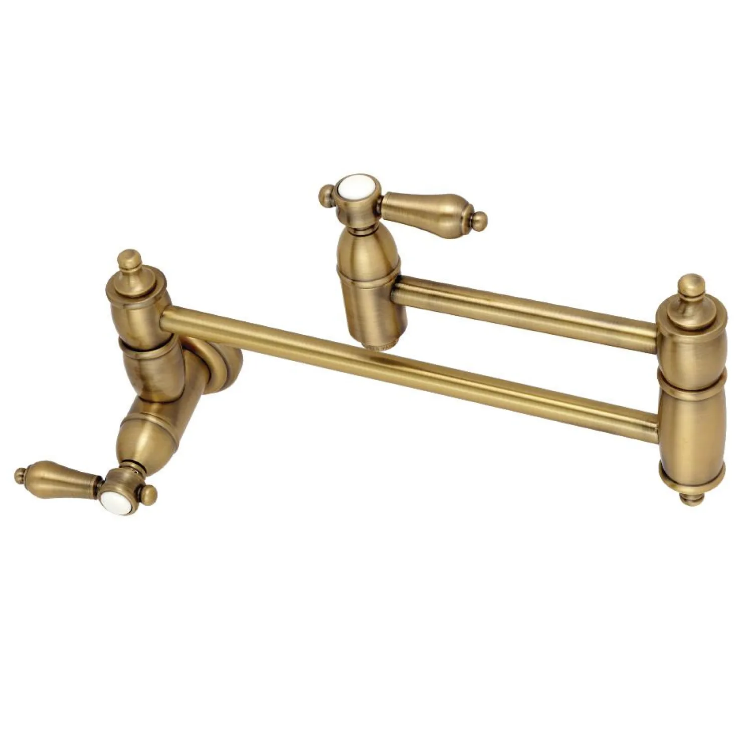 New Heirloom Wall Mount Pot Filler Kitchen Faucet Wall Mounted Kitchen Faucets|Single Hole